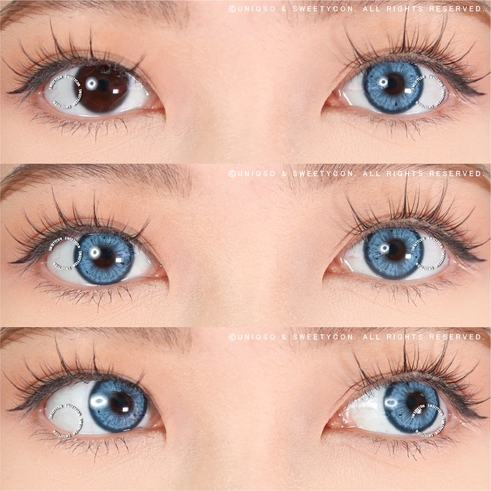 1 Day Sweety Fruit Juice Blueberry (2 or 10 lenses/pack)-Colored Contacts-UNIQSO