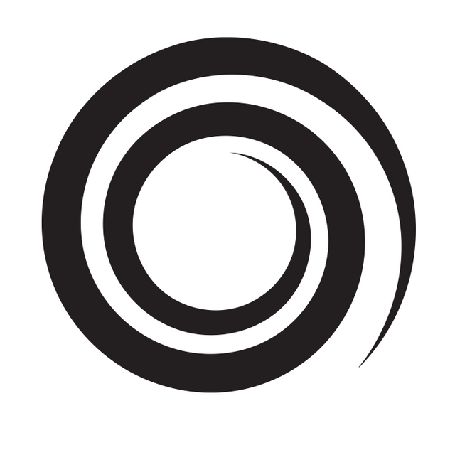 Sweety Mini Sclera Black Spiral (1 lens/pack)-Mini Sclera Contacts-UNIQSO