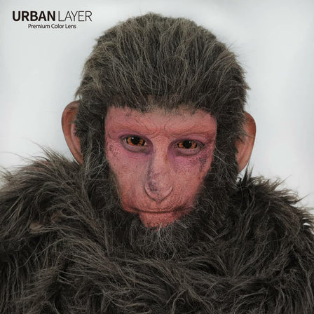 Sweety Orange Sclera Contacts - Orange Elf / Dark Phoenix (1 lens/pack)-Sclera Contacts-UNIQSO Canada