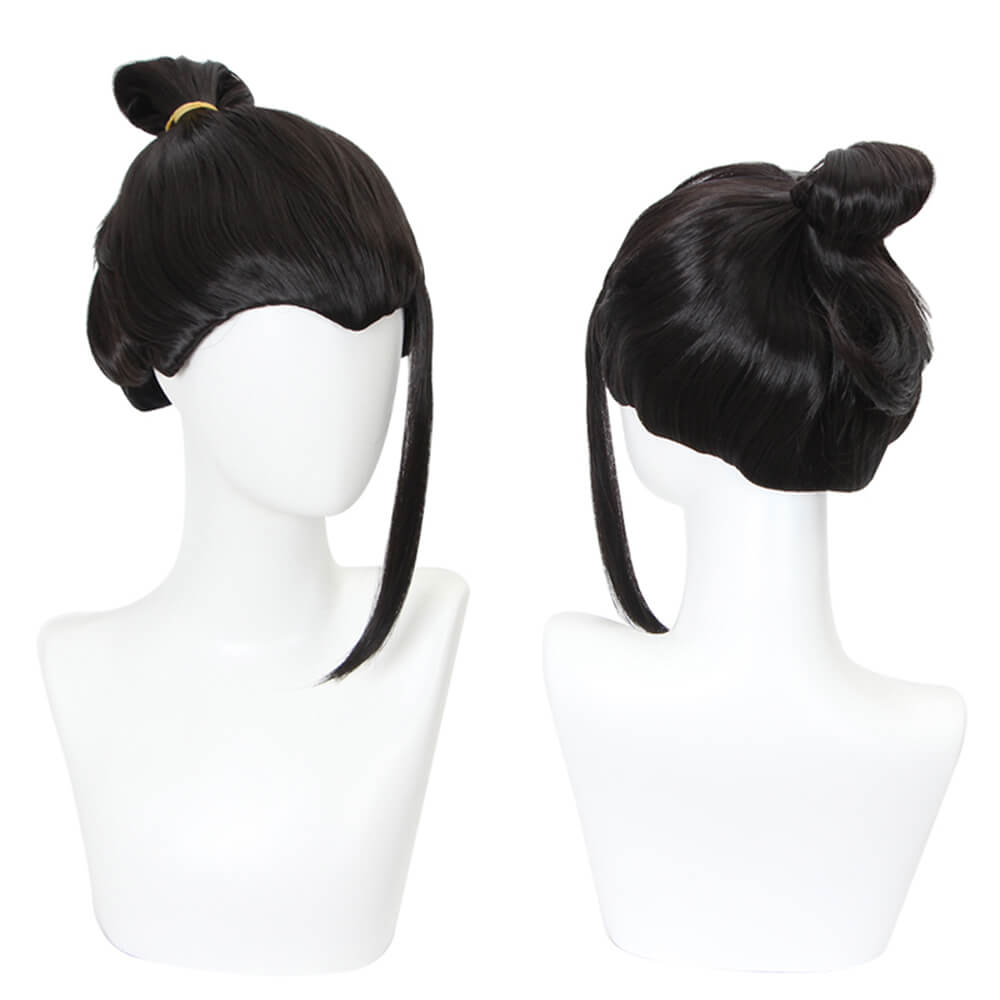 Anime Black Cosplay Wig CS458L-Cosplay Wig-UNIQSO Canada