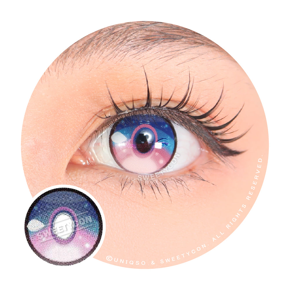 Sweety x Eyesinger Pastel Aurora (2 lenses/pack)-Colored Contacts-UNIQSO Canada