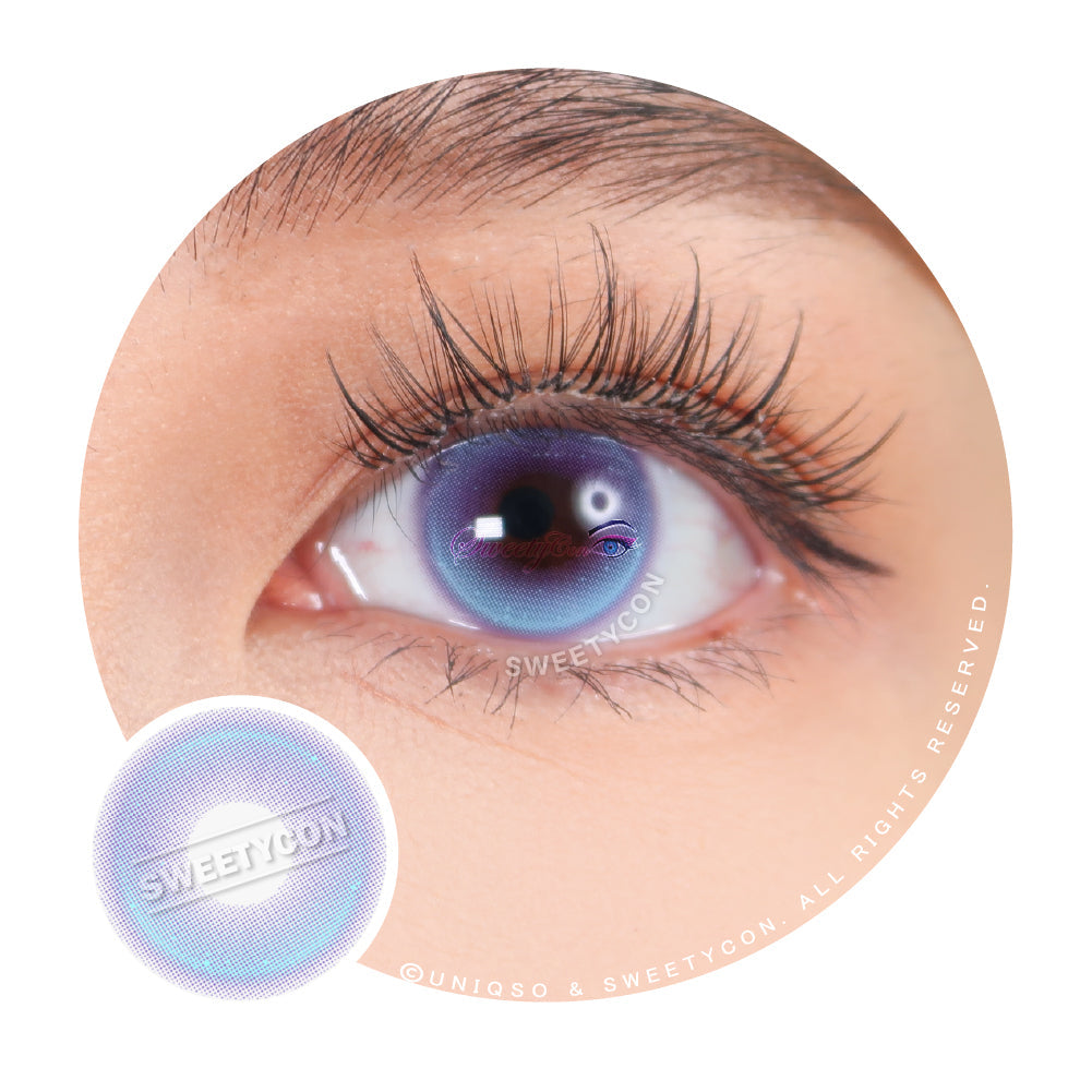 Sweety Monaco Violet (1 lens/pack)-Colored Contacts-UNIQSO Canada