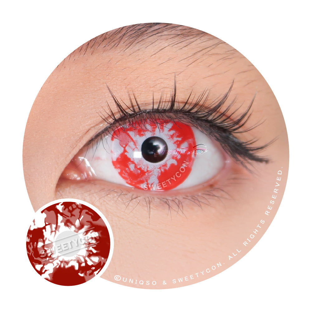 Sweety Crazy K-Zombie 4 (1 lens/pack)-Crazy Contacts-UNIQSO