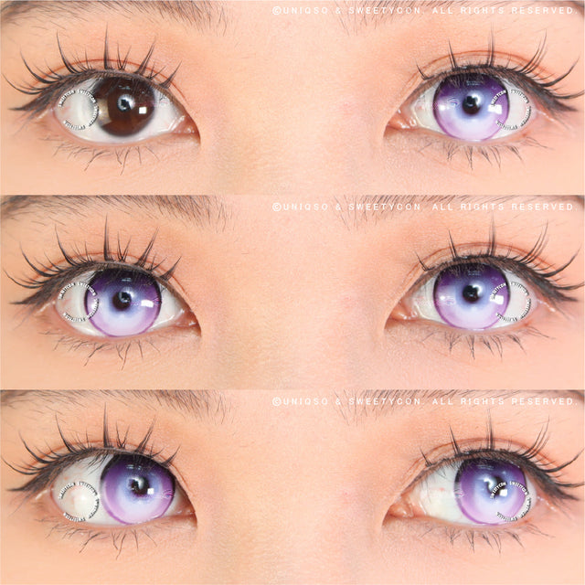 Sweety x Eyesinger Moonlit Lilac (2 lenses/pack)-Colored Contacts-UNIQSO Canada