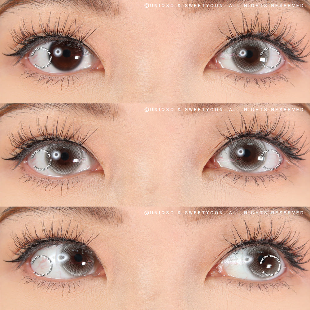 Sweety Monaco Grey (1 lens/pack)-Colored Contacts-UNIQSO Canada