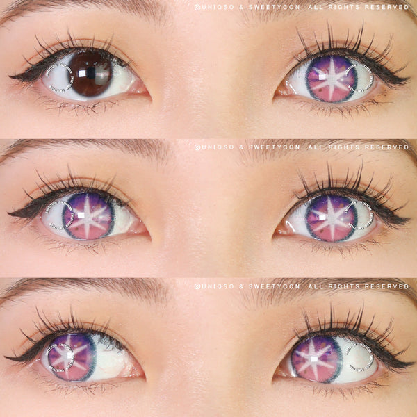 Sweety Star Idol Violet (1 lens/pack)