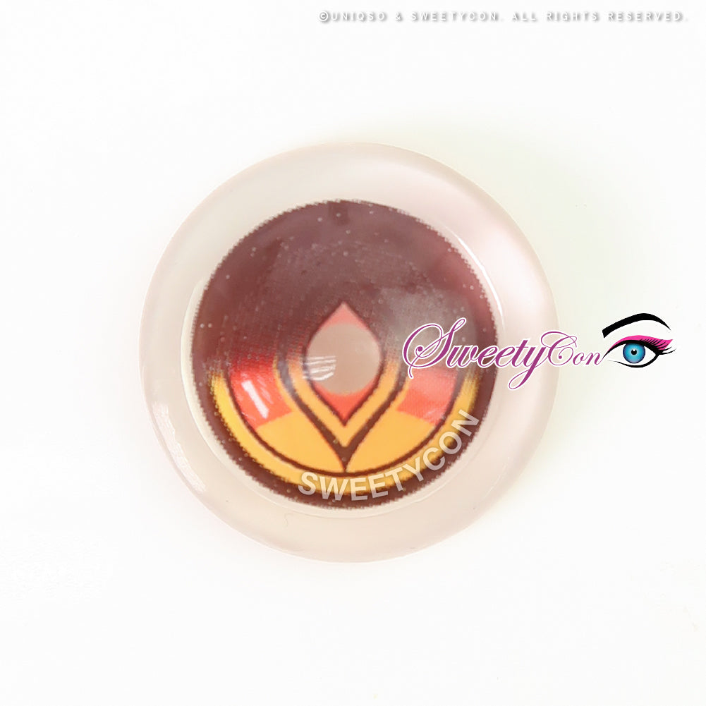 Sweety x Eyesinger Frosted Blood Moon (2 lenses/pack)-Colored Contacts-UNIQSO Canada