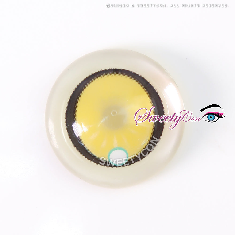 Sweety x Eyesinger Neon Eclipse Yellow (2 lenses/pack)-Colored Contacts-UNIQSO Canada