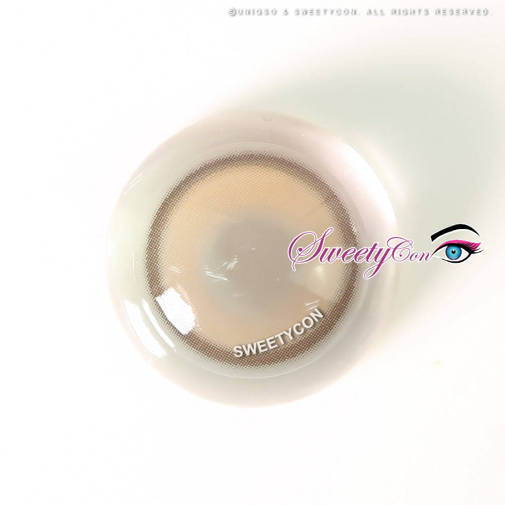 Sweety Anime Tear Orange Gold (1 lens/pack)-Colored Contacts-UNIQSO