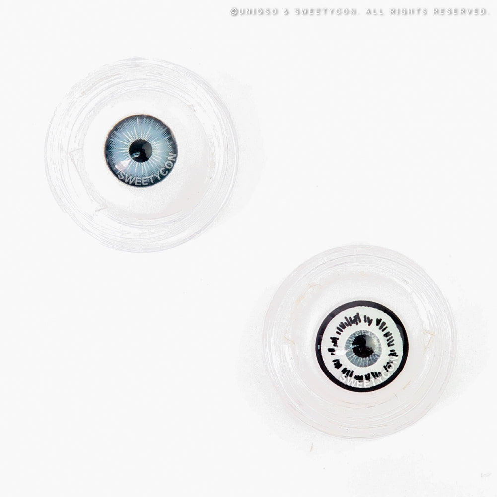 Sweety White Aura II (No Vision Block) (1 lens/pack)-Colored Contacts-UNIQSO Canada