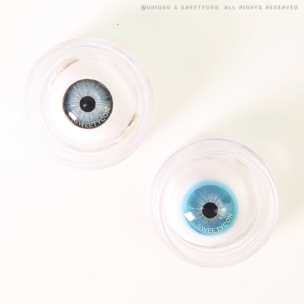 Sweety Monaco Blue (1 lens/pack)-Colored Contacts-UNIQSO Canada