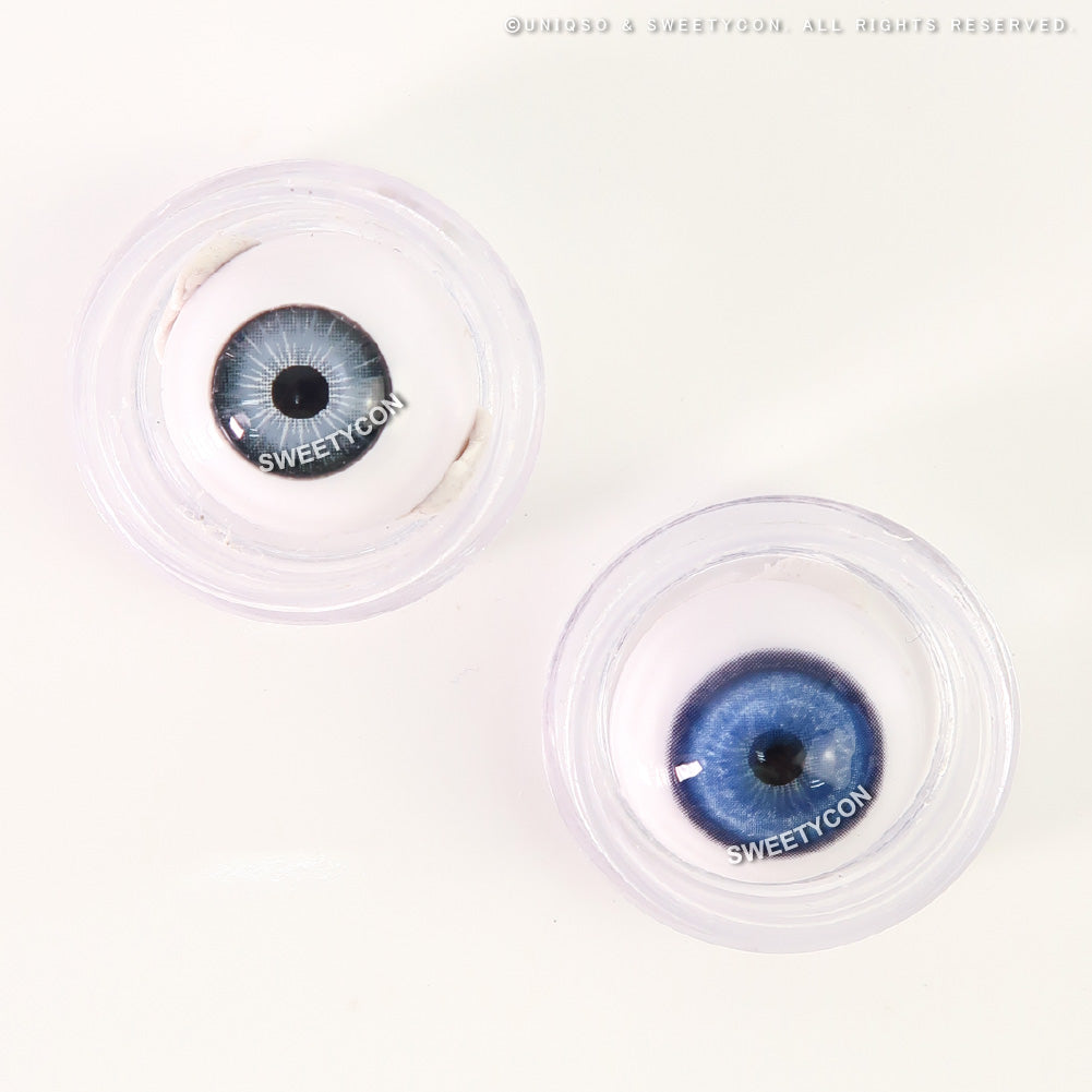 Sweety Koi Brilliant Blue (1 lens/pack)-Colored Contacts-UNIQSO