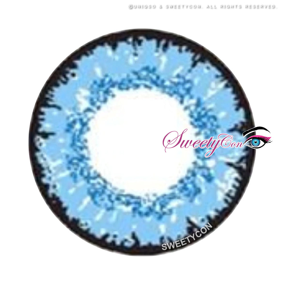Sweety Queen Dark Blue (1 lens/pack)-Colored Contacts-UNIQSO