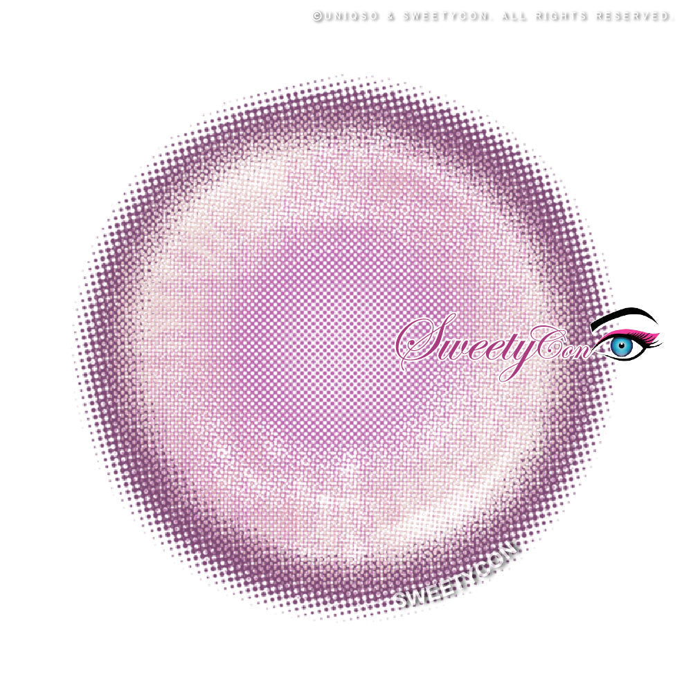 Sweety Delulu Pink (1 lens/pack)-Colored Contacts-UNIQSO
