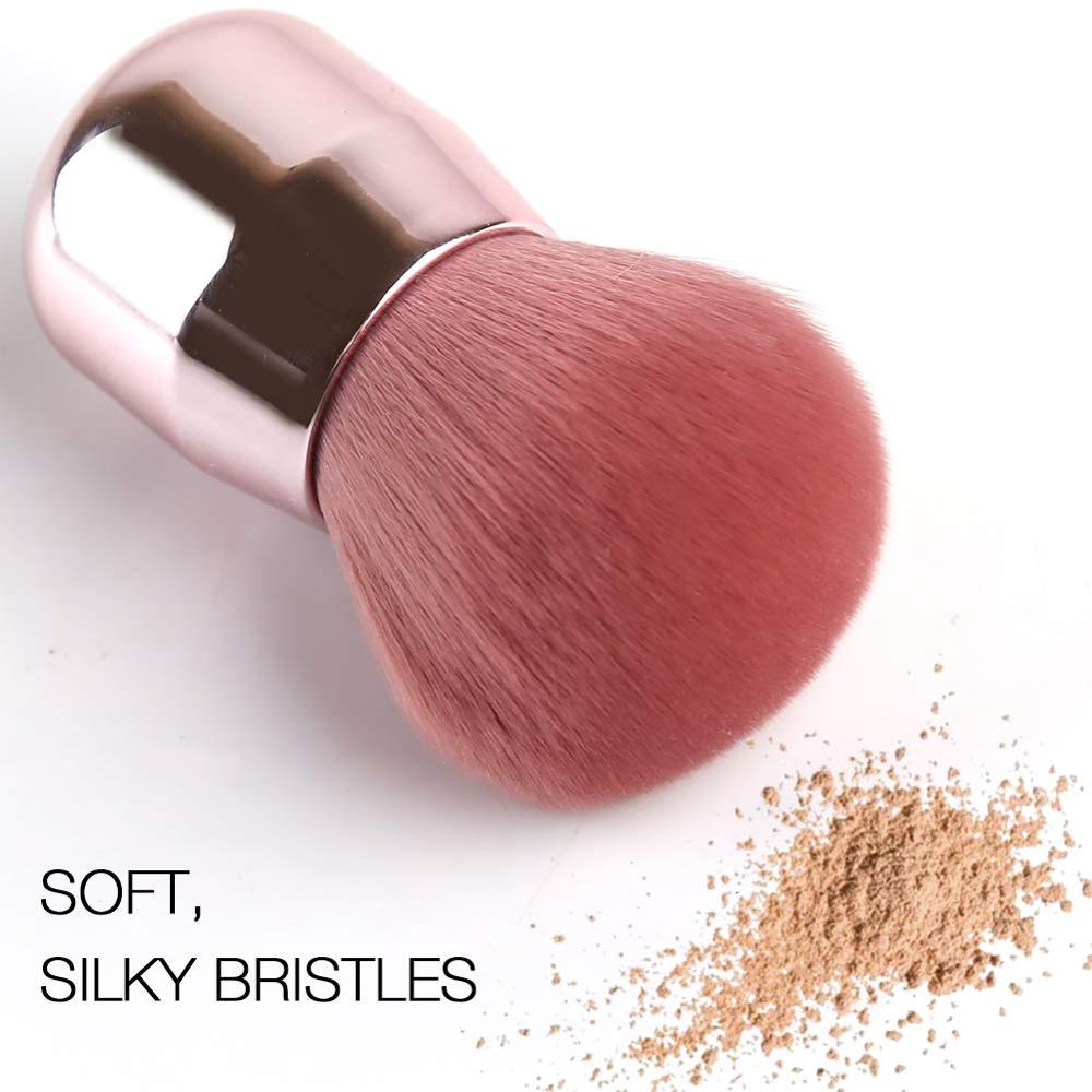 Colorful Kabuki Makeup Brush-Makeup Brushes-UNIQSO Canada
