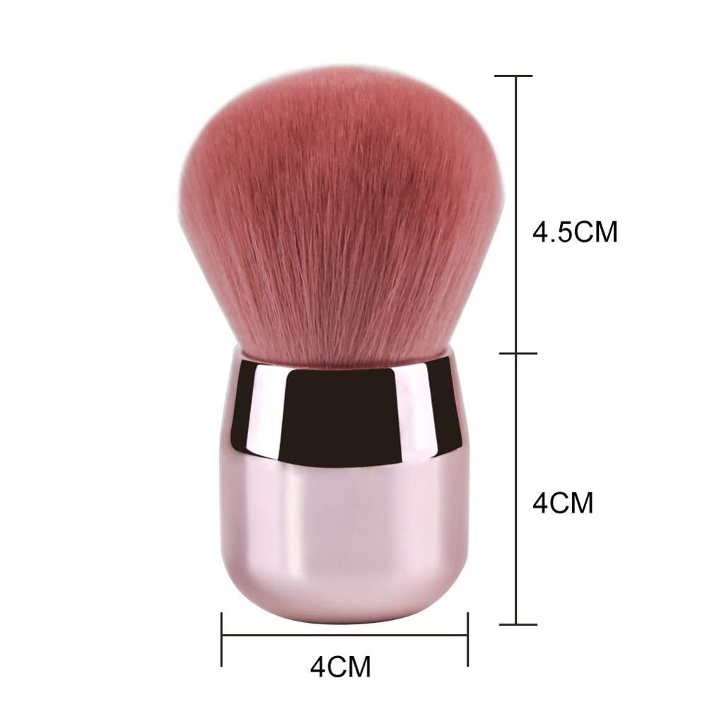 Colorful Kabuki Makeup Brush-Makeup Brushes-UNIQSO Canada