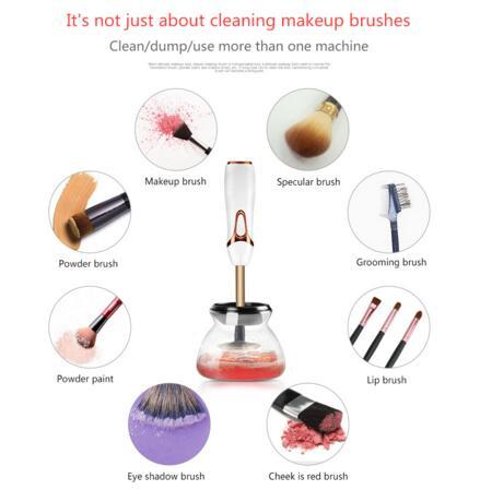 Electric Makeup Brushes Cleaning Automatic Washing Machine-Makeup Brush Cleaner-UNIQSO Canada