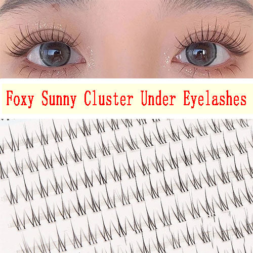 Foxy Sunny Cluster Natural Eyelashes-Fake Eyelash-UNIQSO Canada