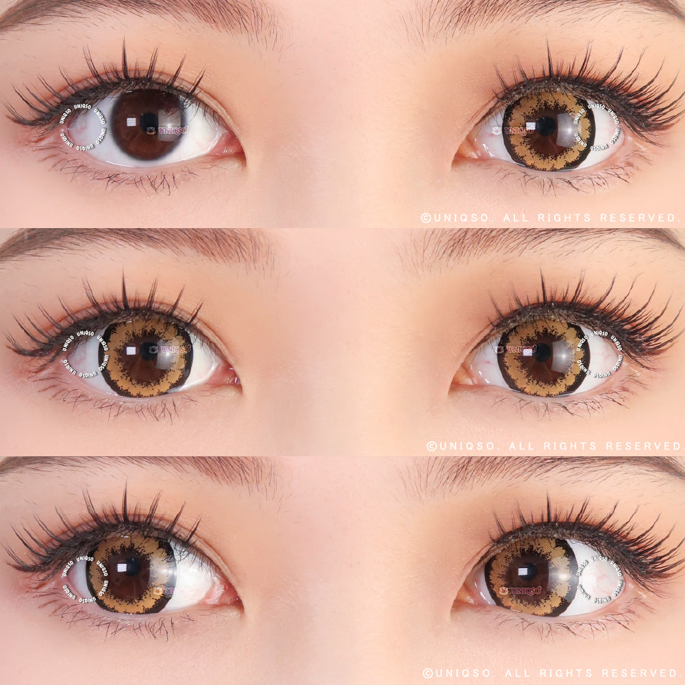 Kawayii A-Max Brown (1 lens/pack)-Colored Contacts-UNIQSO Canada