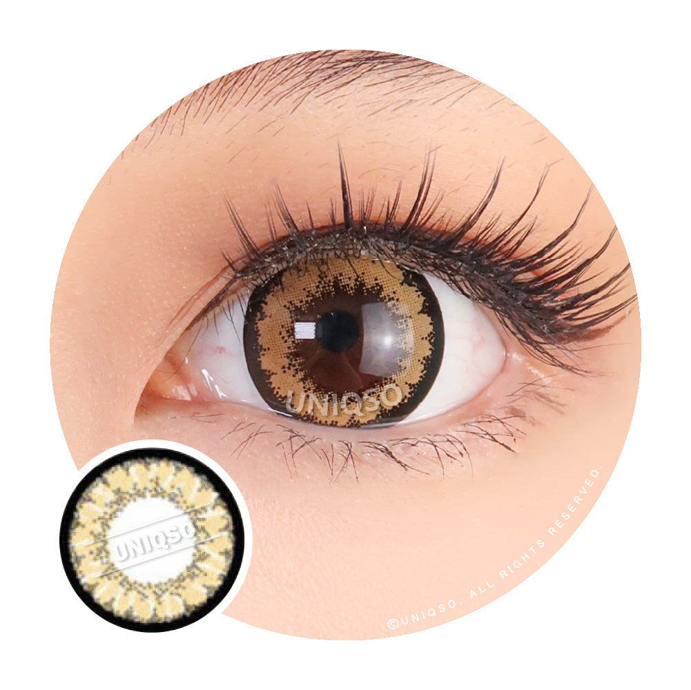 Kawayii A-Max Brown (1 lens/pack)-Colored Contacts-UNIQSO Canada