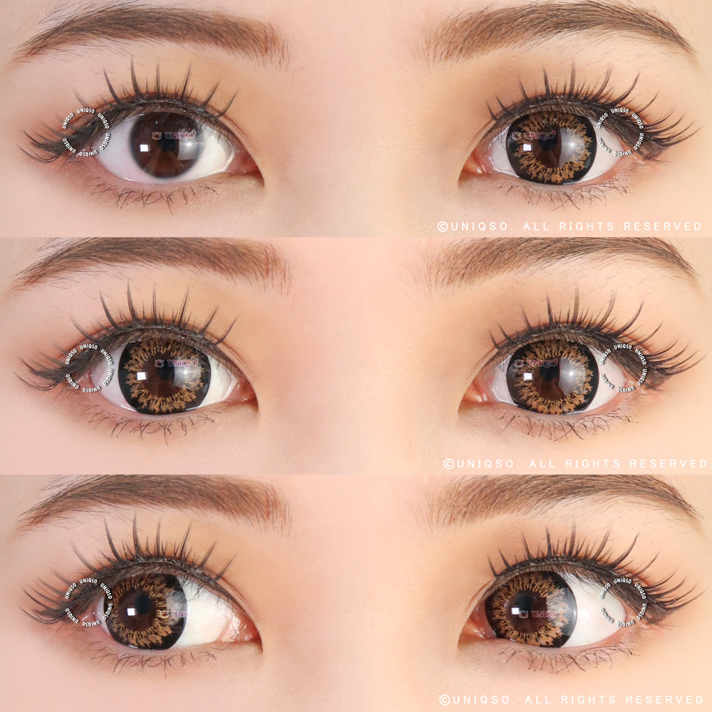 Kawayii S-Max Brown (1 lens/pack)-Colored Contacts-UNIQSO Canada