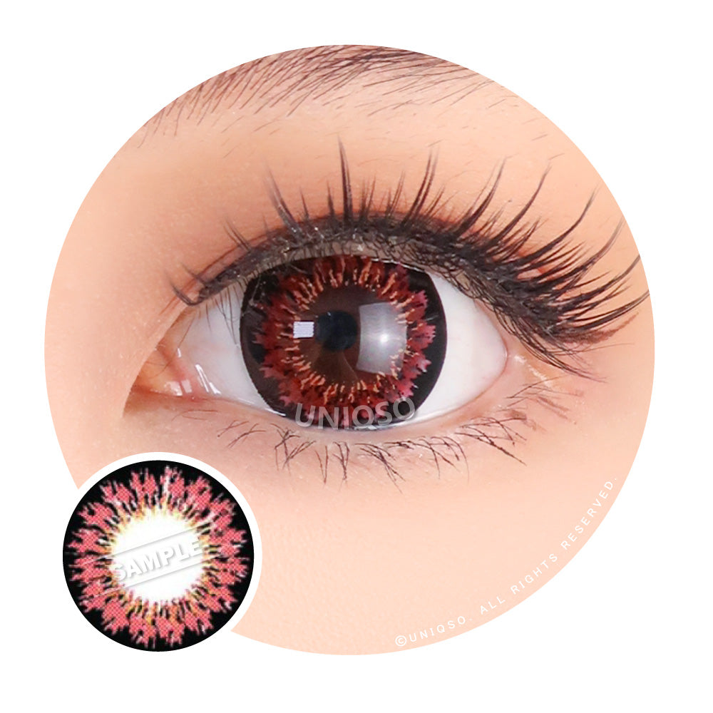 Kawayii S-Max Red (1 lens/pack)-Colored Contacts-UNIQSO Canada