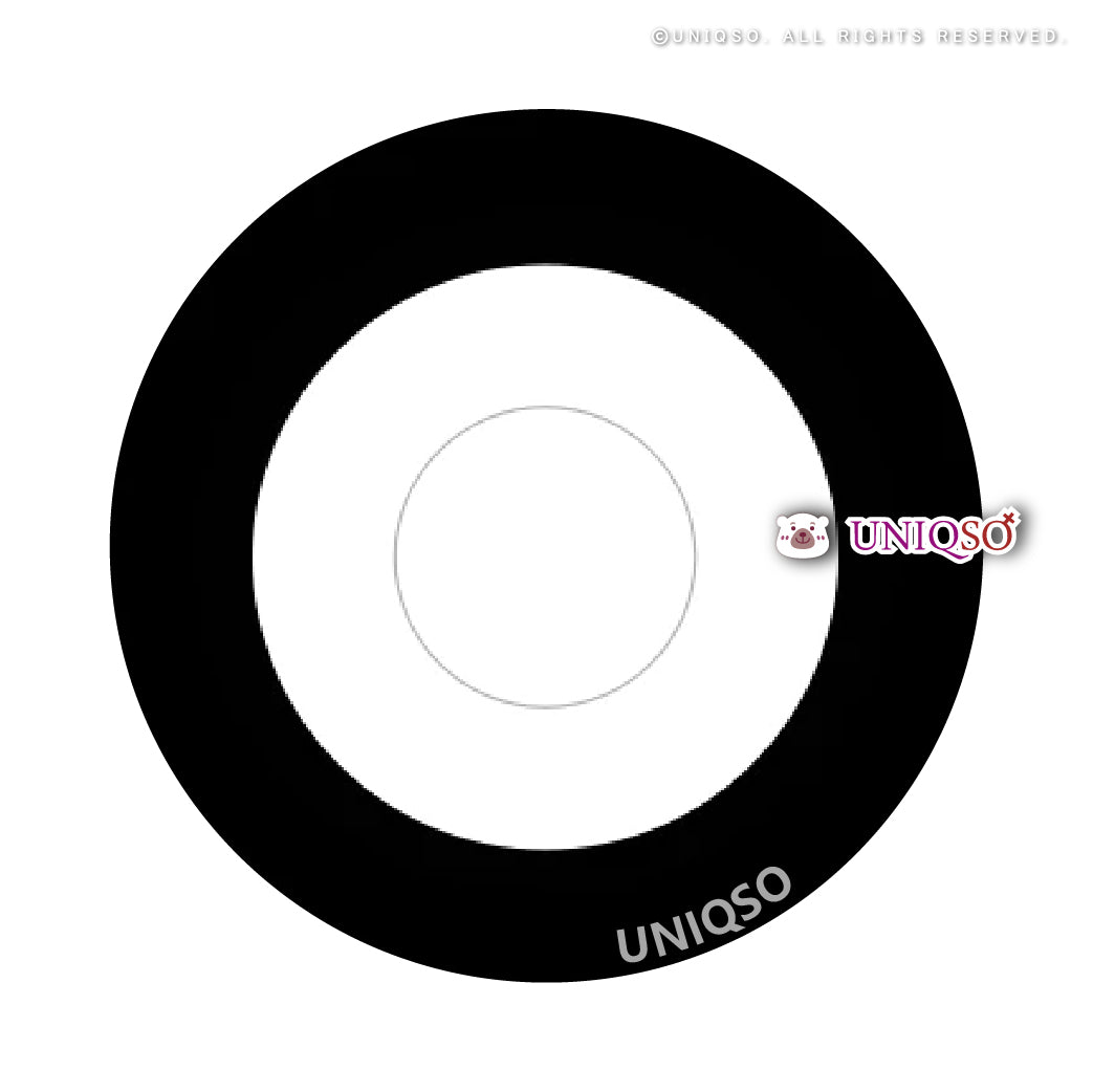 Kazzue Crazy Mono Goth (1 lens/pack)-Colored Contacts-UNIQSO Canada