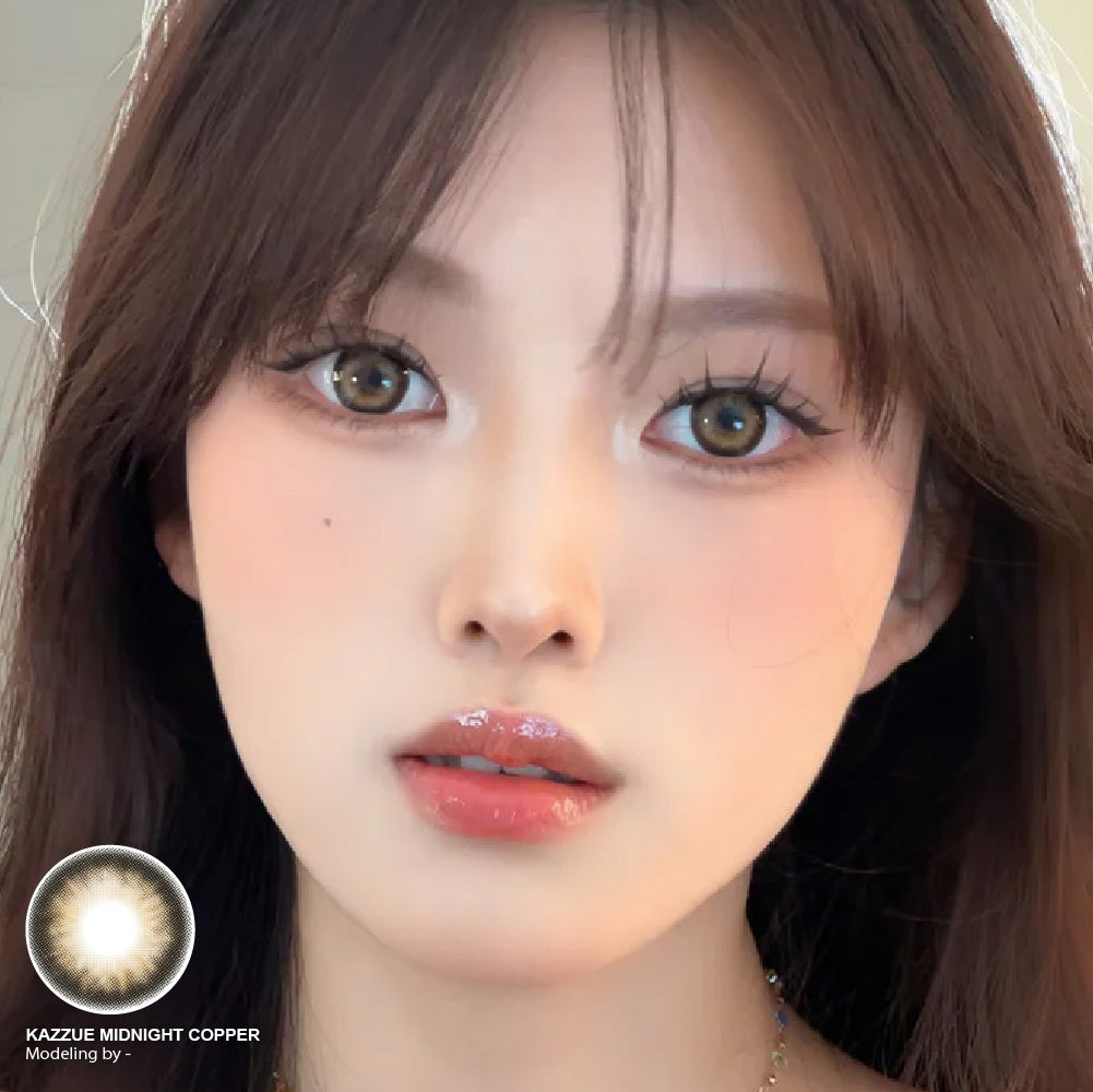 Kazzue Midnight Brown (1 lens/pack)-Colored Contacts-UNIQSO Canada