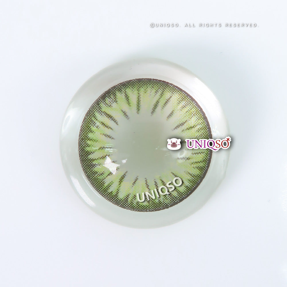 Kazzue Premier Green (1 lens/pack)-Colored Contacts-UNIQSO Canada