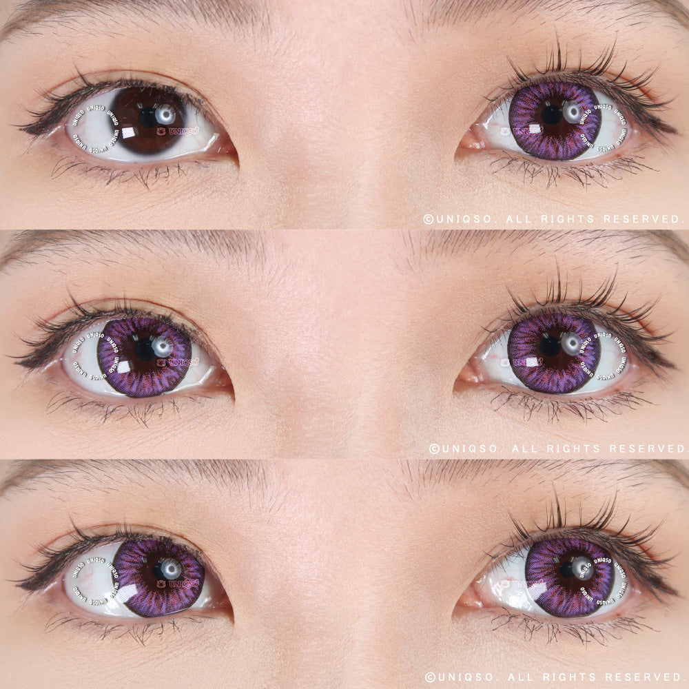Kazzue Premier Violet (1 lens/pack)-Colored Contacts-UNIQSO Canada