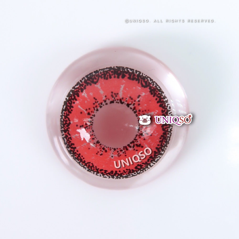 Kazzue Vivid Brilliant Red (1 lens/pack)-Colored Contacts-UNIQSO Canada
