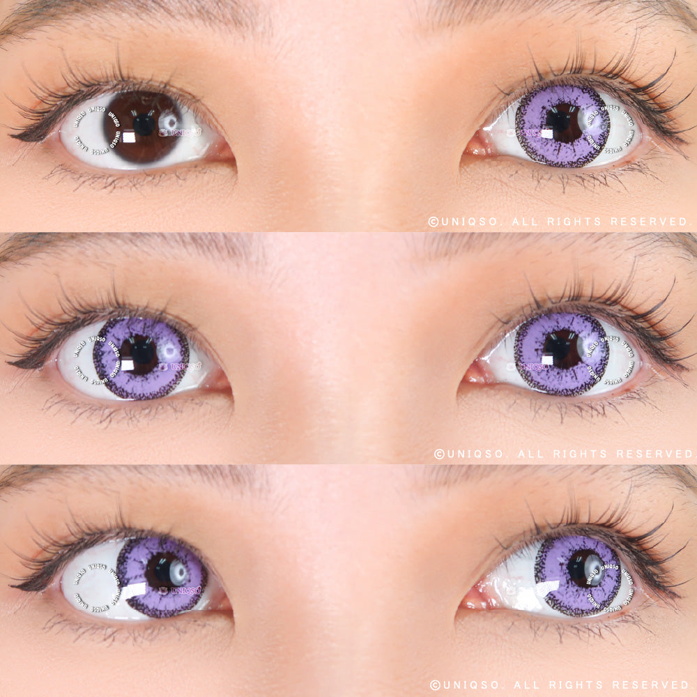 Kazzue Vivid Brilliant Violet (1 lens/pack)-Colored Contacts-UNIQSO Canada