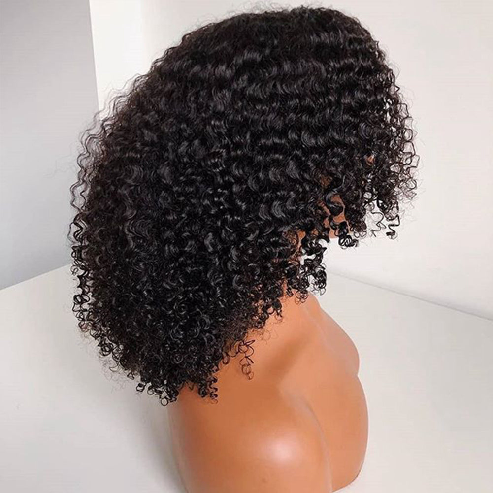 Premium Wig - Kicky Locks Small Curly Front Lace Wig-Lace Front Wig-UNIQSO Canada