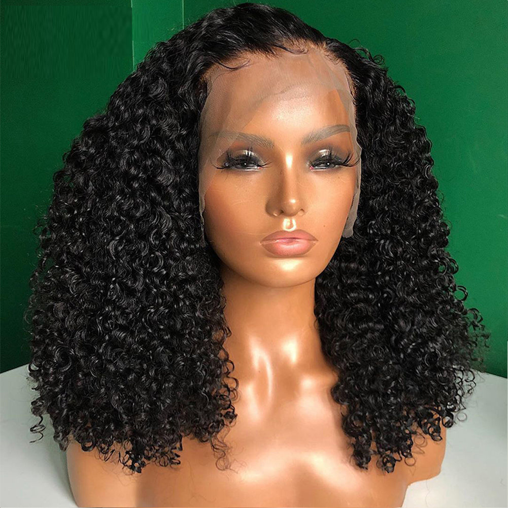 Premium Wig - Kicky Locks Small Curly Front Lace Wig-Lace Front Wig-UNIQSO Canada