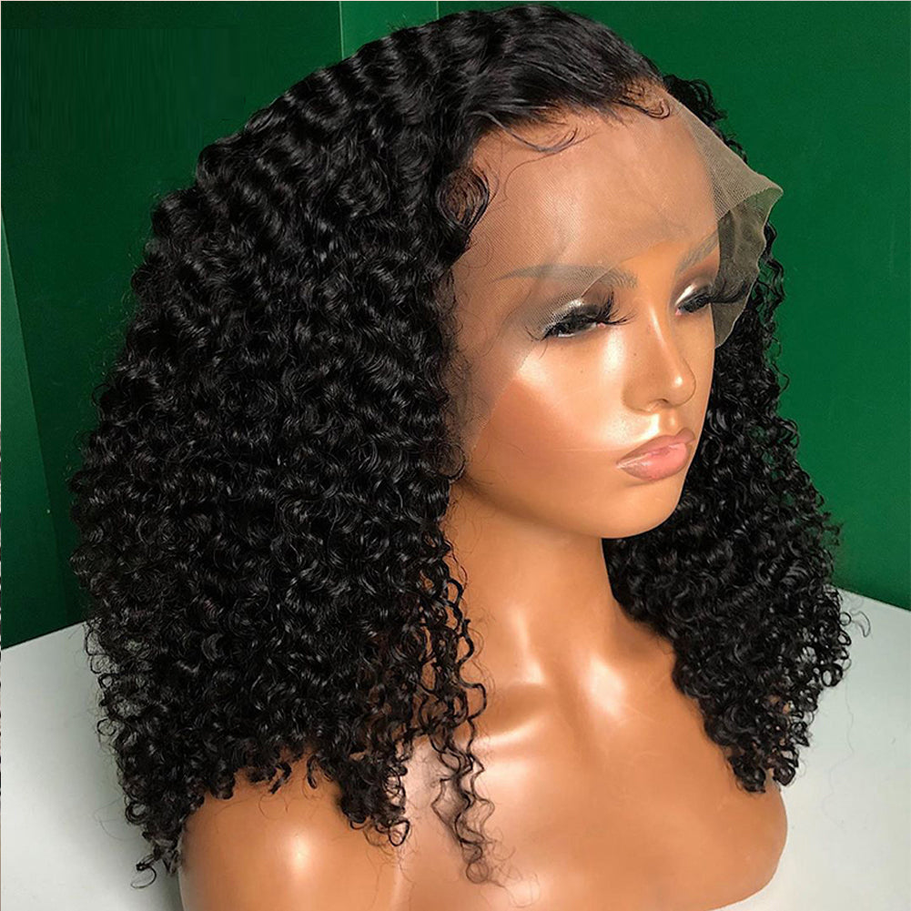 Premium Wig - Kicky Locks Small Curly Front Lace Wig-Lace Front Wig-UNIQSO Canada
