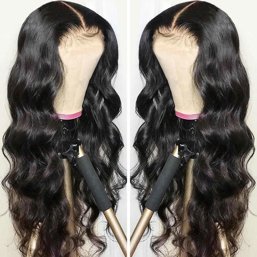 Premium Wig - Velvet Pumplin Front Lace Body Wave Hair Wig-Lace Front Wig-UNIQSO Canada