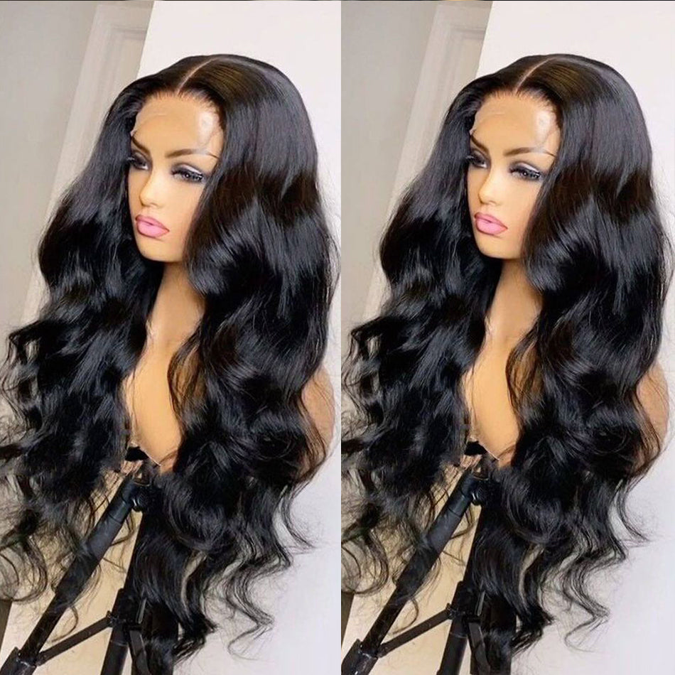 Premium Wig - Velvet Pumplin Front Lace Body Wave Hair Wig-Lace Front Wig-UNIQSO Canada