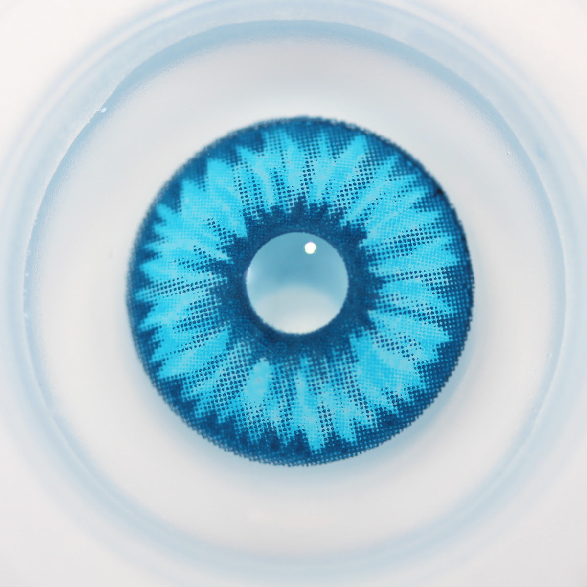 Sweety Mini Sclera Elf Blue (1 lens/pack)-Mini Sclera Contacts-UNIQSO