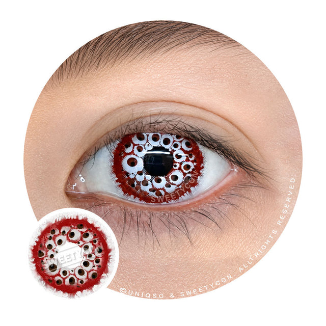 Sweety Crazy Cursed Eyes (1 lens/pack)-Crazy Contacts-UNIQSO Canada
