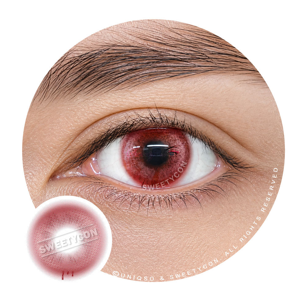 Sweety Crazy Bloodmoon (1 lens/pack)-Crazy Contacts-UNIQSO Canada