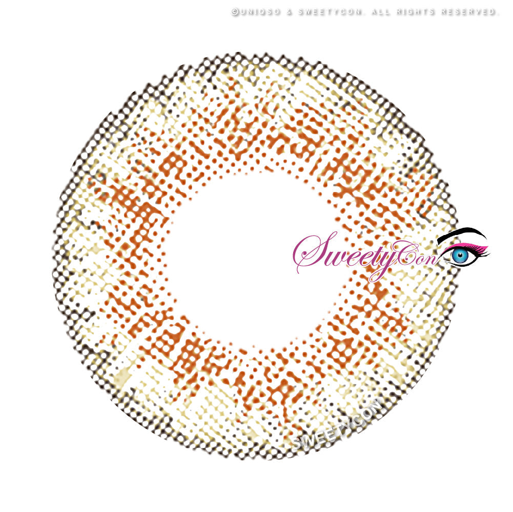 Sweety 3 Tones Honey (1 lens/pack)-Colored Contacts-UNIQSO Canada