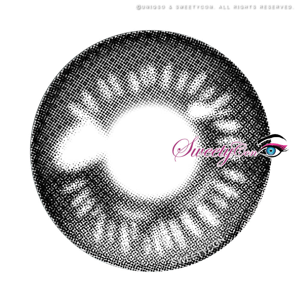 Sweety Anime Black (1 lens/pack)-Colored Contacts-UNIQSO Canada