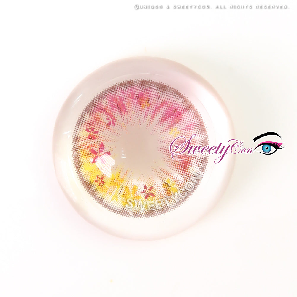 Sweety Anime Flower Pink (1 lens/pack)-Colored Contacts-UNIQSO Canada