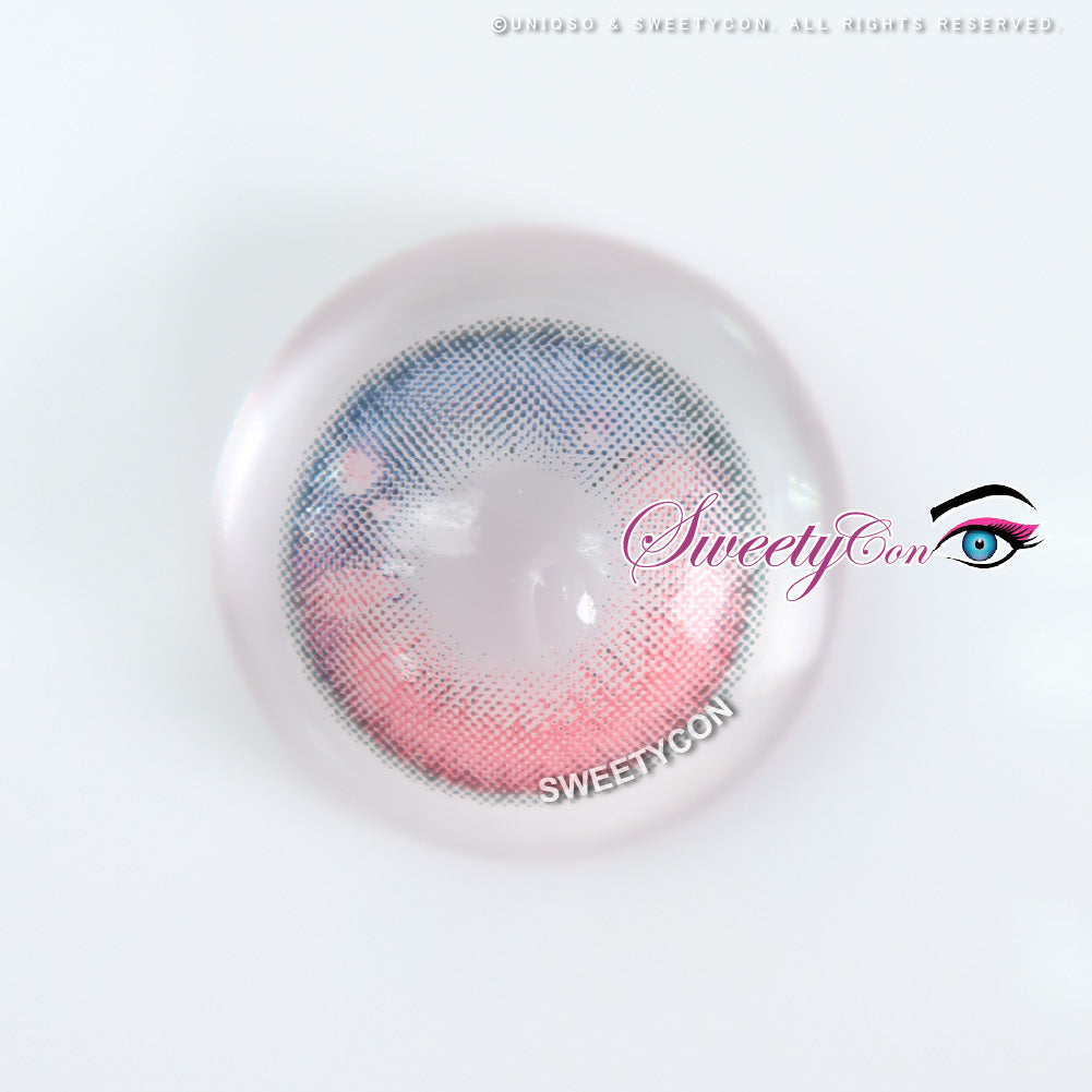 Sweety Anime Tear Purple Pink (1 lens/pack)-Colored Contacts-UNIQSO Canada
