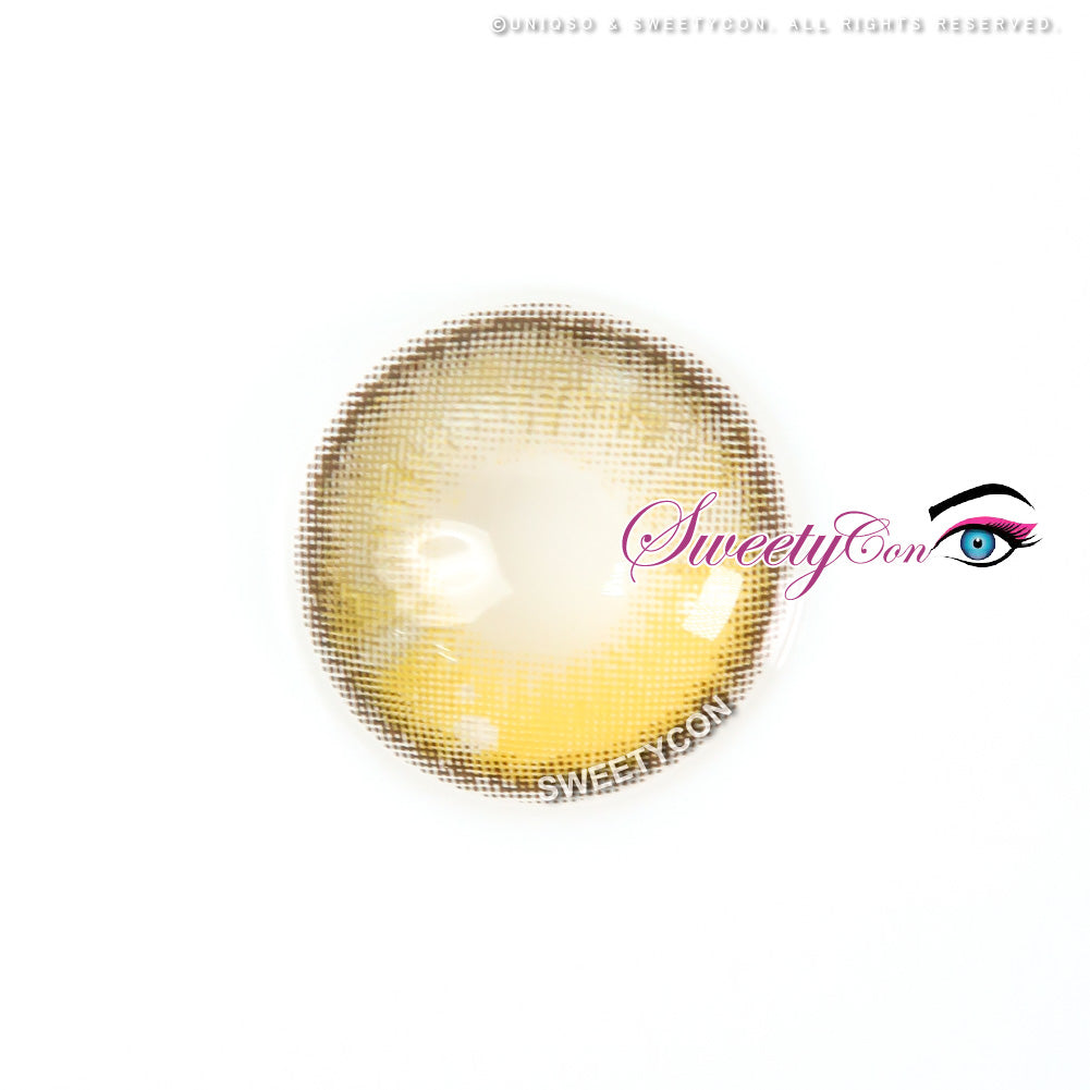 Sweety Anime Tear Yellow (1 lens/pack)-Colored Contacts-UNIQSO Canada