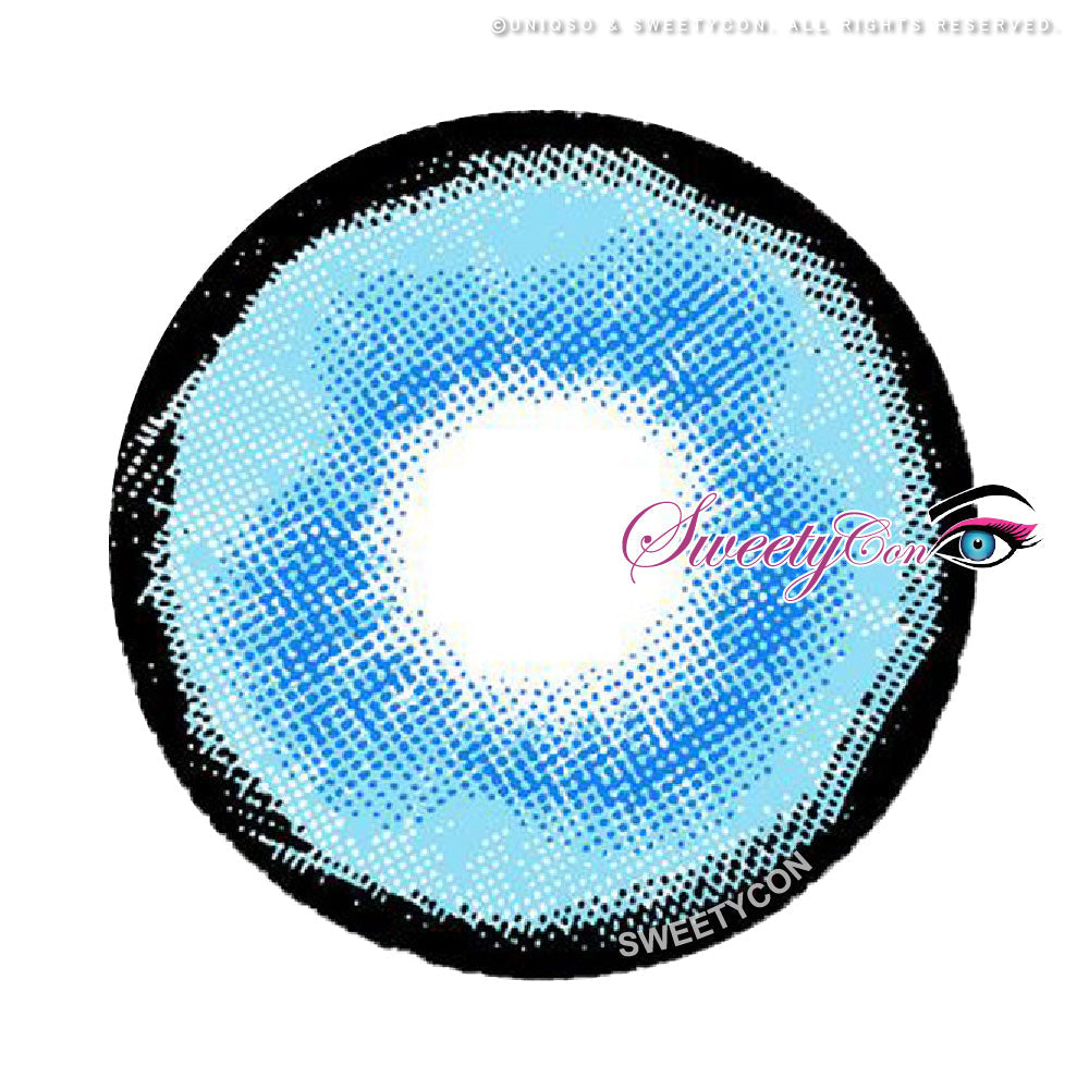 Sweety Aquaman Blue (1 lens/pack)-Colored Contacts-UNIQSO Canada