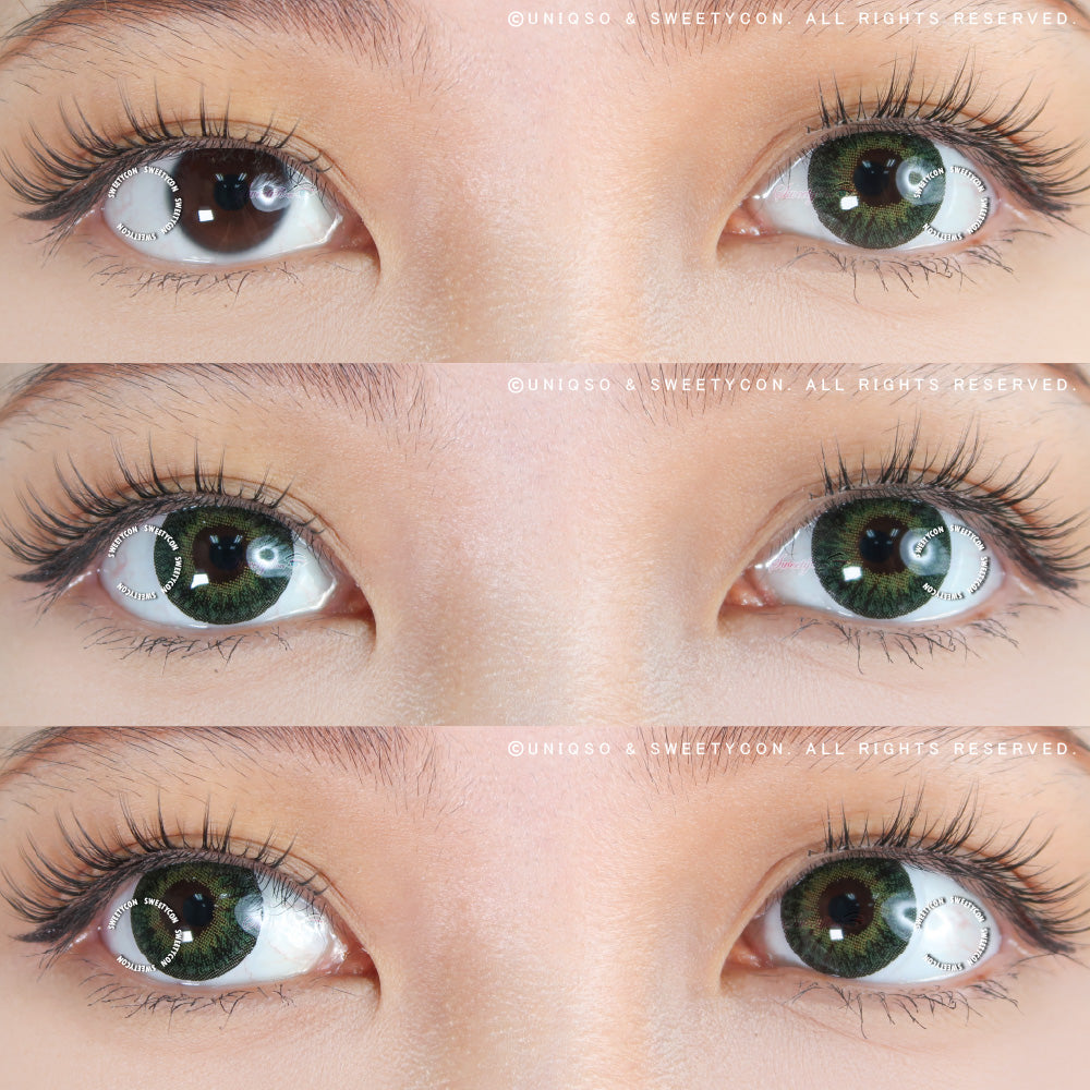 Sweety Aurelia Green colored contacts