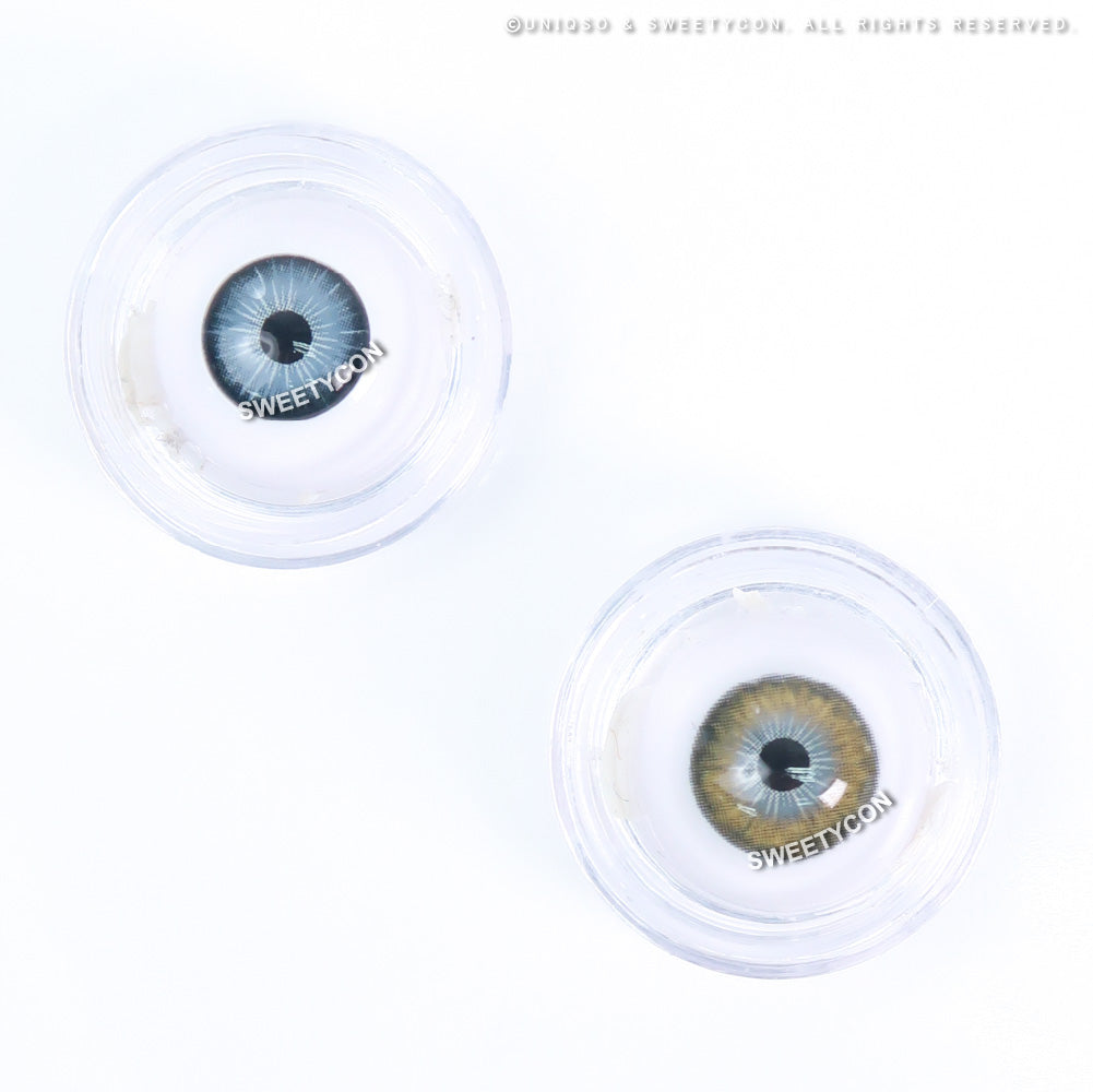 Sweety Bella Yellow Brown (1 lens/pack)-Colored Contacts-UNIQSO Canada