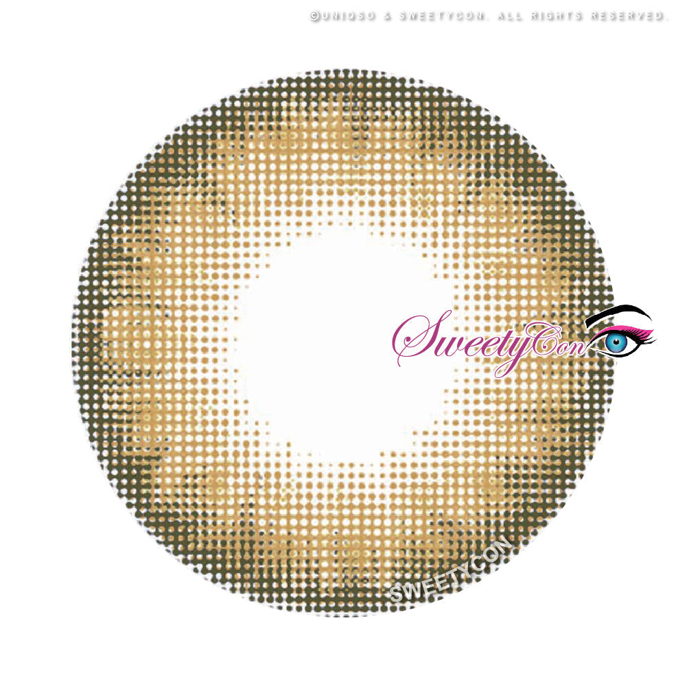 Sweety Bella Yellow Brown (1 lens/pack)-Colored Contacts-UNIQSO Canada