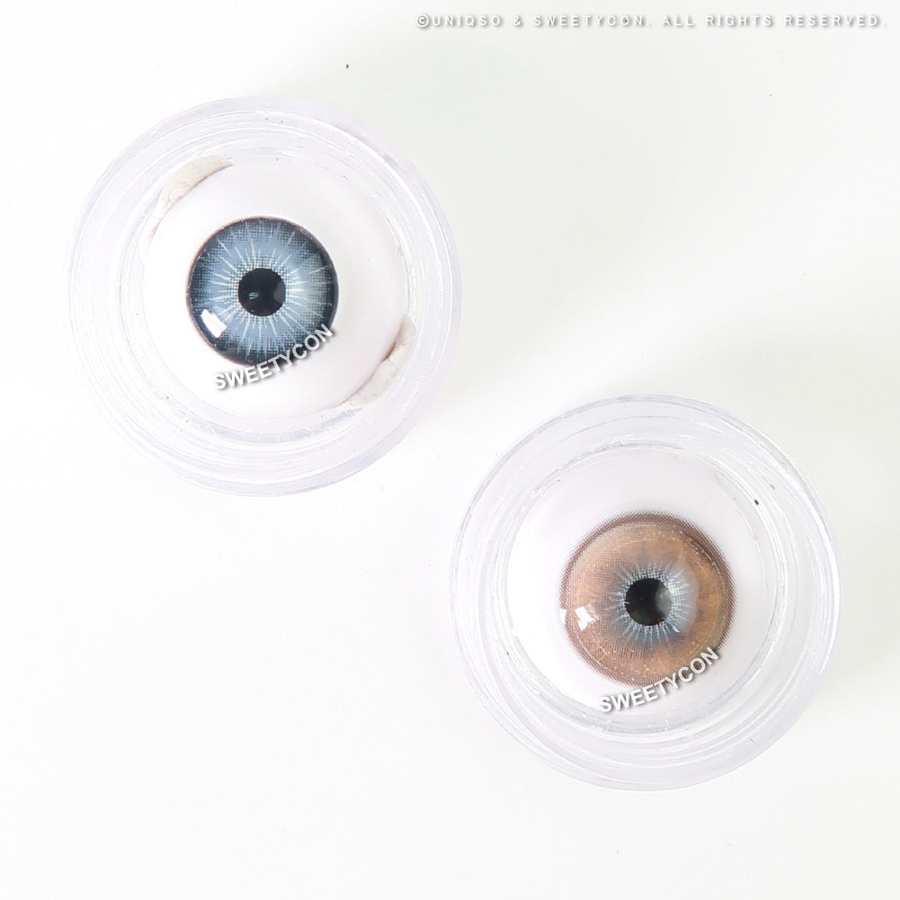 Sweety Butterfly Brown (1 lens/pack)-Colored Contacts-UNIQSO Canada